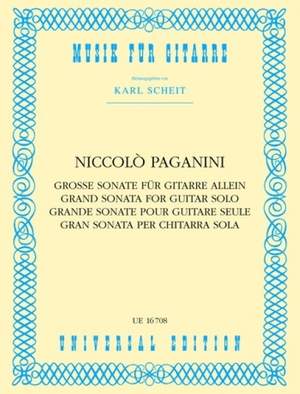 Paganini Nicolò: Paganini Grand Sonate S Gtr