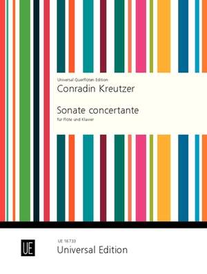 Braun Gerhard: Kreutzer Sonate Concertante Op35 Fl Pft Op. 35