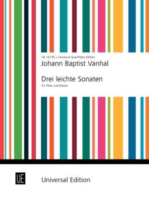 Vanhal, J K: Drei Leichte Sonaten Fl Pft