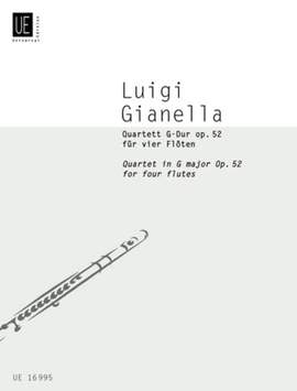Braun Gerhard: Gianella Quartet Gmaj Op52 4fl Op. 52