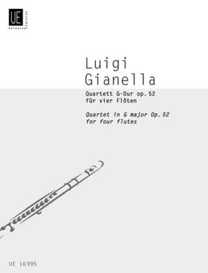 Braun Gerhard: Gianella Quartet Gmaj Op52 4fl Op. 52