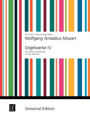Mozart, W A: Organ Works Vol.4 Kv 594, 608, 616