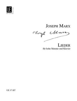 Marx, J: Marx Song Album H.vce Pft