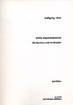Rihm, Wolfgang: Zweite Abgesangesszene