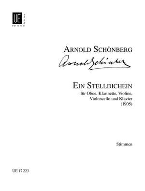 Schoenberg, A: Ein Stelldichein Parts