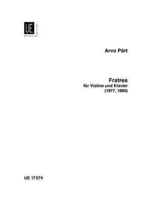 Pärt, Arvo: Fratres