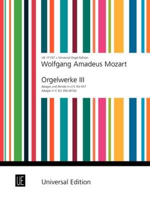 Mozart, W A: Adagio Cmin Rondo & Adagio Cmaj