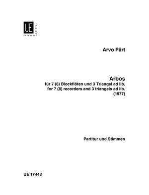 Pärt, A: Arbos 7 Or 8 Rec