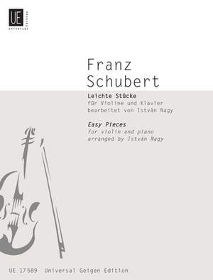 Schubert Franz: Schubert Easy Pieces Vln Pft