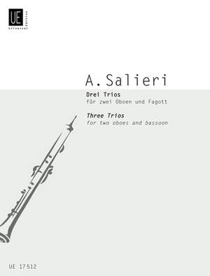 Salieri Antonio: Salieri Three Trios 2ob Bsn