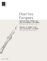 Fargues Charles: Fargues Fantasy On A Theme Ob Pft Op. 7