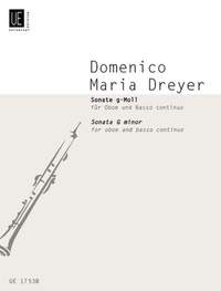 Dreyer Domenico: Dreyer Sonata Gmin Ob Bc