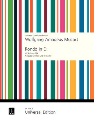 Mozart, W A: Rondo KV Anh. 184