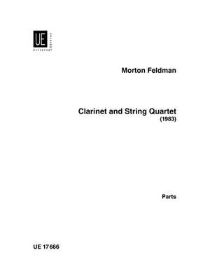 Feldman Morton: Clarinet and String Quartet