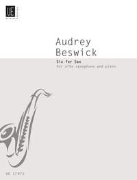 Beswick Aubrey: Beswick Six For Sax Alt Sax Pft