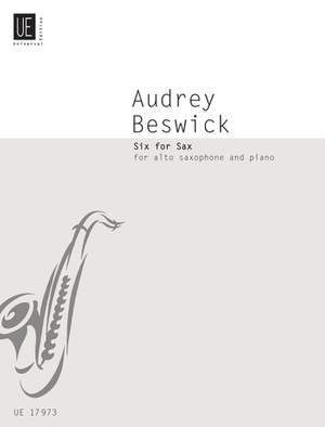 Beswick Aubrey: Beswick Six For Sax Alt Sax Pft