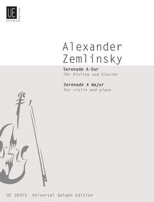 Zemlinsky: Serenade in A major