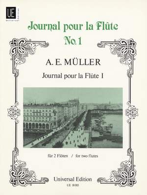 Braun Gerhard: Muller Journal Pour La Flute Vol.1 2fl Band 1