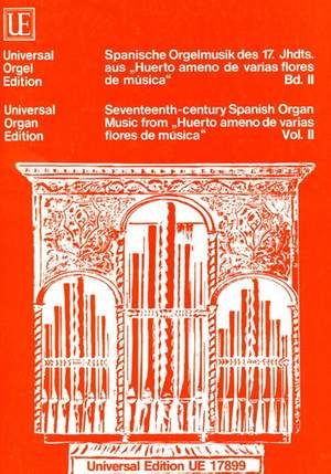 Spanish Organ Music II Of C17th