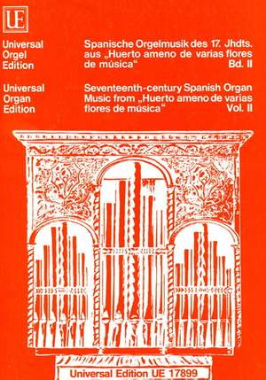 Spanish Organ Music II Of C17th