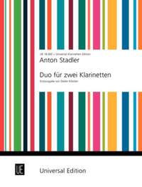 Stadler Anton: Stadler Duo 2clar