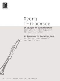 Triebensee Geor: Triebensee 24 Exercises 2clar