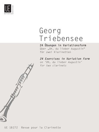 Triebensee Geor: Triebensee 24 Exercises 2clar