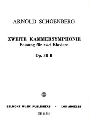 Schoenberg, A: Chamber Symphony Op.38b/2 2pft