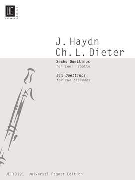 Haydn Joseph: Haydn-dieter Six Duettinos 2bsn
