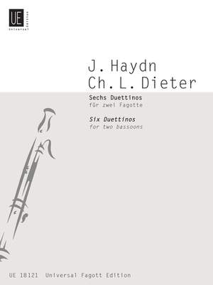 Haydn Joseph: Haydn-dieter Six Duettinos 2bsn