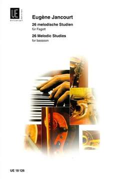 Jancourt Eugène: Jancourt 26 Melodic Studies Bsn