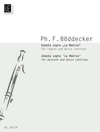 Böddecker Phili: Boeddecker Sonata Sopra La Monica Bsn Bc