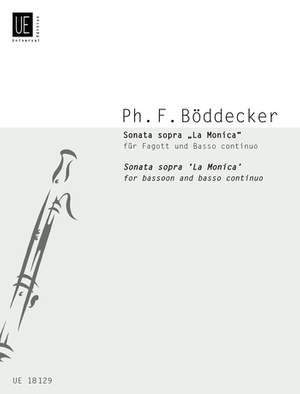 Böddecker Phili: Boeddecker Sonata Sopra La Monica Bsn Bc