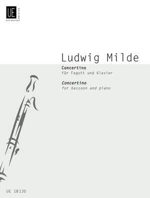 Milde Ludwig: Mulde Concertino Bsn Pft
