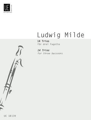 Milde Ludwig: Milde 14 Trios 3bsn Score & Parts