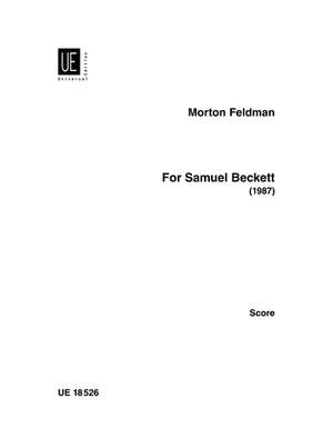 Feldman Morton: For Samuel Beckett