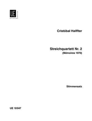 Halffter Cristó: Streichquartett Nr. 2