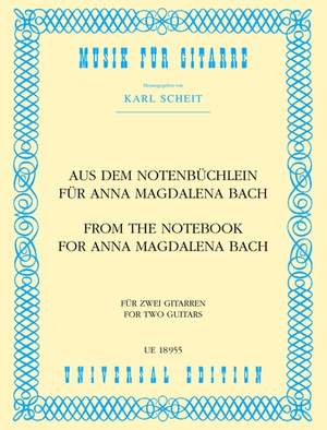 Bach, J S: Scheit From The Notebook Of Js Bach 2gtr