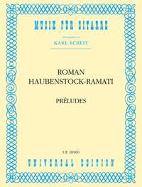 Haubenstock-Ram: Haubenstock-ramati Preludes S.gtr