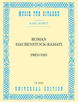Haubenstock-Ram: Haubenstock-ramati Preludes S.gtr