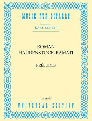 Haubenstock-Ram: Haubenstock-ramati Preludes S.gtr