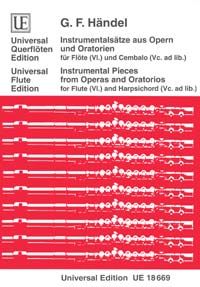 Braun Gerhard: Handel Instrumental Pieces Fl(or Vln)