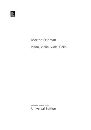Feldman Morton: Piano, Violin, Viola, Cello