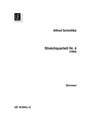 Schnittke Alfre: Streichquartett Nr. 4