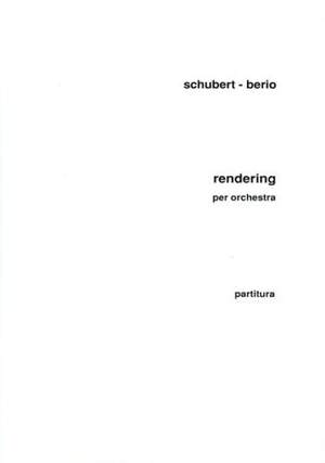 Berio Luciano: Berio Rendering Score