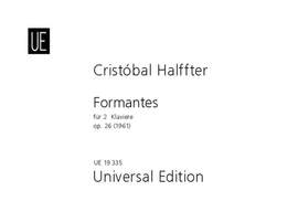 Halffter Cristó: Halffter Formantes Movil Para 2pft