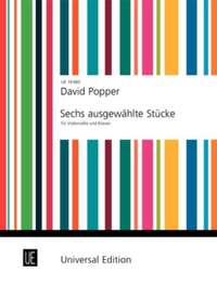 Popper David: Popper Six Selected Pieces Vc Pft