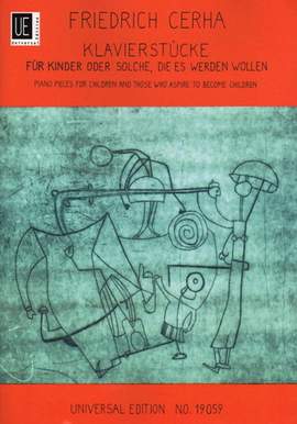 Cerha Friedrich: Cerha Piano Pieces For Children