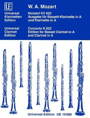 Mozart Wolfgang: Clarinet Concerto KV 622