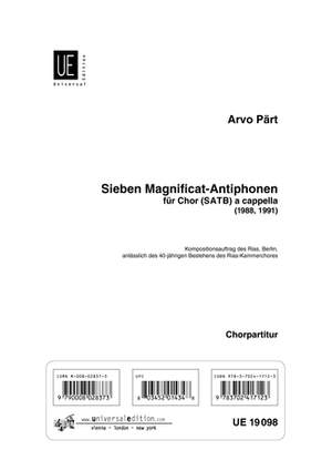 Pärt, Arvo: 7 Magnificat-Antiphonen